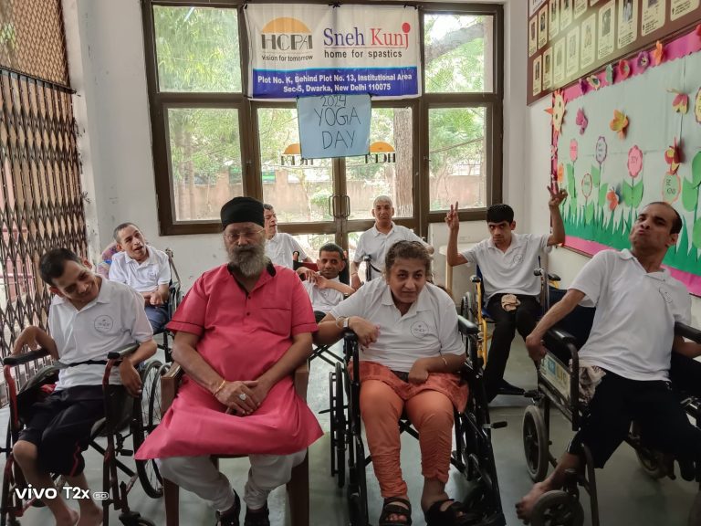 International Yoga day 2024 at Sneh Kunj