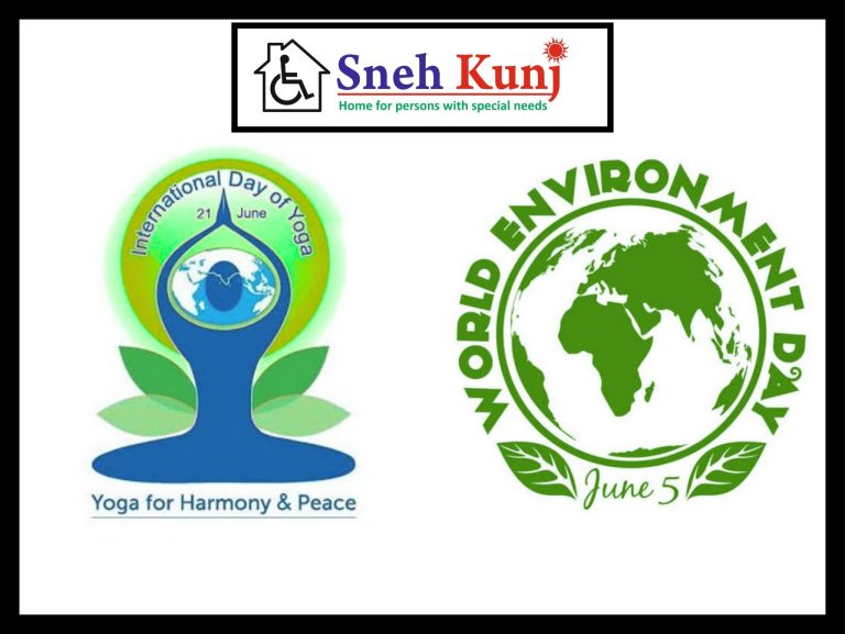 World Environment Day Celebration at Sneh Kunj. A special day celebrated with our beloved special children